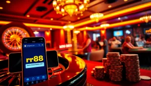 Experience thrilling wins at the RR88 link, where elite gambling meets excitement in a vibrant casino atmosphere.